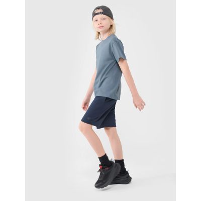 4. Einfarbiges Oversize-T-Shirt für Jungen 4F 4FJWSS25TTSHM2324-46S