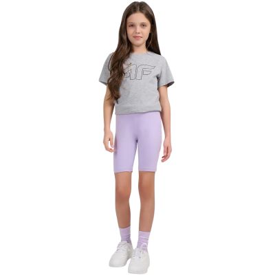 6. Mädchenshorts 4F CAS F028 lila 4FJWSS26TSTIF028 51S