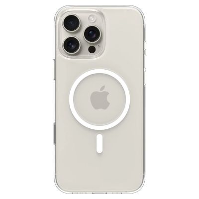 4. Spigen Thin Fit MagSafe Hülle für iPhone 16 Pro Max – Transparent und Weiß