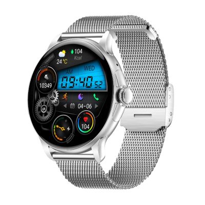 2. Rubicon RNCF35 SILBER Damen-Smartwatch-Armband + Armband