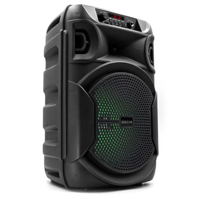 9. SQUEAK KARAOKE LAUTSPRECHER PULSETOWER BLUETOOTH 5.3, FM-RADIO, MICROSD, AUX, USB SQ1006
