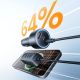 6. ORICO ChargeClip 90 W 2A4C Back Clip Multi-Port-Autoladegerät