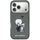 3. Karl Lagerfeld Karl & Choupette MagSafe Back Case für iPhone 17 Pro - Schwarz