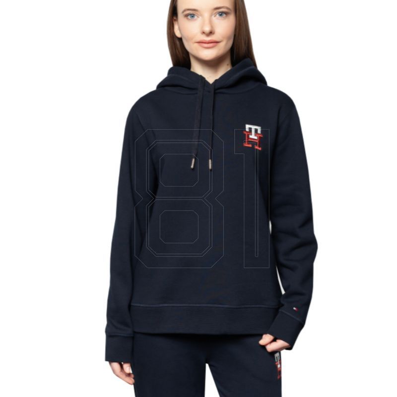 2. Tommy Hilfiger Reg Monogram Sweatshirt WW0WW37434 marineblau