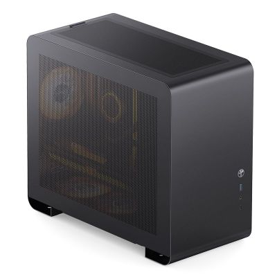 Jonsbo U4 Mini Mesh Micro-ATX Gehäuse - Schwarz