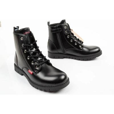 8. Levi's Mädchen-Ankle-Boots Pasadene SE, schwarz, mit Reißverschluss
