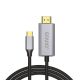 SAVIO USB-C-ZU-HDMI-KABEL 2M CL-199