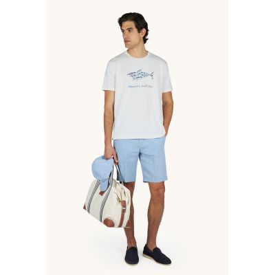2. Paul&Shark Unisex-Stofftasche – milchig-weiß, Modell 26418103-469