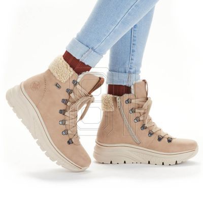 18. Rieker W RKR572 wasserdichte isolierte Schneestiefel