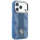 4. Guess 4G MagSafe Hülle mit gestreiften, runden und klassischen Logos für iPhone 17 Pro / 18 Pro – Blau