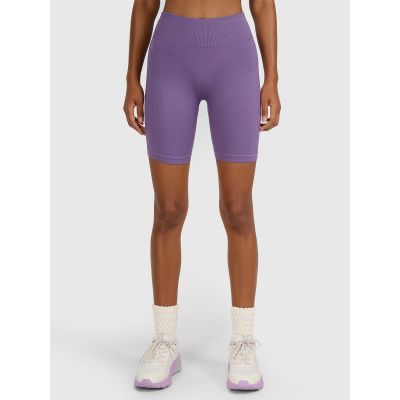 Nahtlose Radsport-Trainingsleggings für Damen 4F 4FWAW25TFSTF050-53S