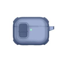 AmazingThing Titan Pro Mag Hülle, transparent, für AirPods Pro 3 - Blau
