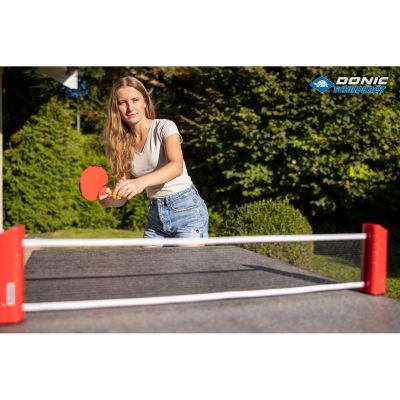 18. WETTERFESTES TISCHTENNIS-SET FÜR DEN FREIEN, 2 SCHLÄGER, 3 BÄLLE