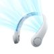 Jisulife Nackenventilator 3 4000mAh Tragbarer Nackenventilator - Grau