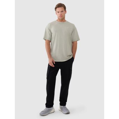 5. Herren Oversize T-Shirt uni 4F 4FWSS25TTSHM1961-44S