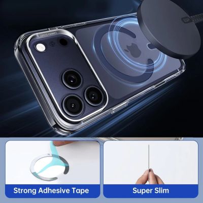 7. MagSafe Tech-Protect MMP-200 Magnetring für Handys – Marineblau