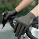 8. Rockbros Atmungsaktive Vollfinger-Fahrradhandschuhe, Größe: XXL - Grün