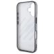 7. BMW Motorsport IML Random Stripes Hülle für iPhone 16 Plus – Grau