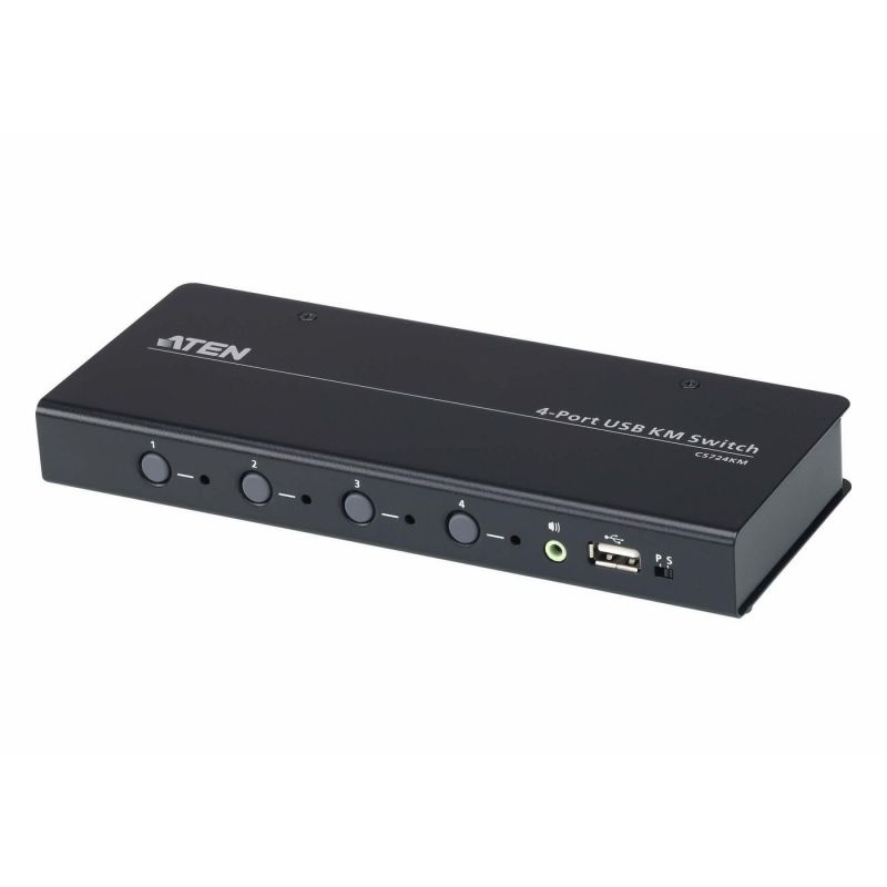 8. ATEN CS724KM-AT KVM-Switch Schwarz