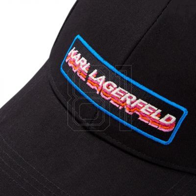 7. Karl Lagerfeld K/Futuristische Logo-Kappe 225W3417