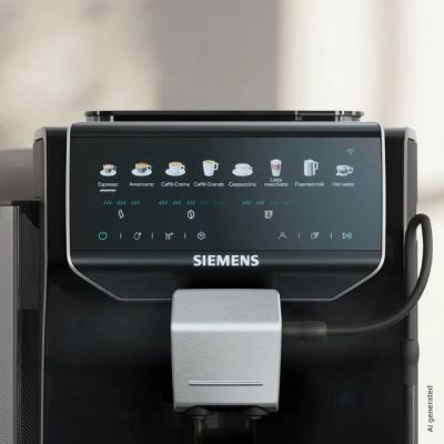 3. Siemens EQ500 iAroma TP553E07 15-Bar-Espressomaschine | Klavierlack