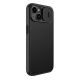 3. Nillkin Qin Leder Pro Hülle iPhone 14 Plus Kamerahülle Holsterhülle Klapphülle Schwarz