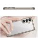 4. Outer Space Case für Samsung Galaxy A36 Cover mit flexiblem Rahmen - Halbtransparent, Schwarz