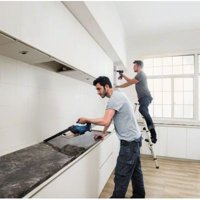 5. Bosch GAS 18V-1 Professioneller tragbarer Staubsauger, beutellos, in Schwarz, Blau, Rot und Transparent erhältlich