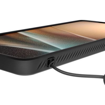 7. Spigen Liquid Air Mag MagSafe Hülle für Samsung Galaxy S26 Ultra – Schwarz