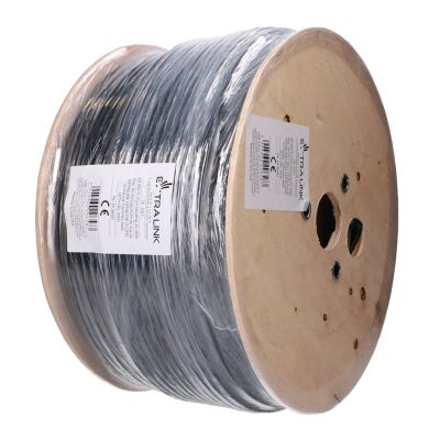 4. Extralink CAT6A FTP (F/UTP) Outdoor-Twisted-Pair-Netzwerkkabel mit Gel, 305 m