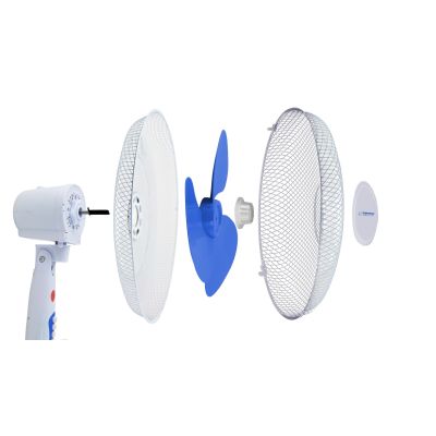 13. Esperanza HURRICANE EHF001WB Standventilator (weiß)