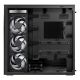 7. Arctic Xtender Schwarz Glasfenstergehäuse ohne GPU-Halterung