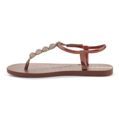 4. IPANEMA CLASS EASY ON GLOW BRAUN/GLITZER/GOLD 27299-BN199