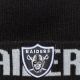 3. New Era NFL Las Vegas Raiders Wordmark Strickmütze mit schwarzem Bündchen - 60691248