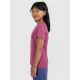 5. Mädchen-T-Shirt mit Regular Fit, schlicht, 4F 4FJRAW25TTSHF3233-50S