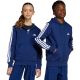 adidas Essentials Sweatshirt mit durchgehendem Reißverschluss, marineblau, Kinder, JY4980