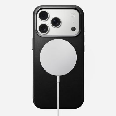 2. Nomad Traditionelle Lederhülle für 16 cm (6,3") Mobiltelefone, Schwarz