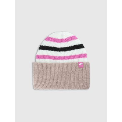 3. Mädchen-Beanie-Mütze 4F 4FJWAW25ACAPF646-90S