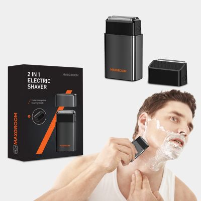 2. MAXGROOM M-5580 2-in-1 Elektrorasierer – Schwarz