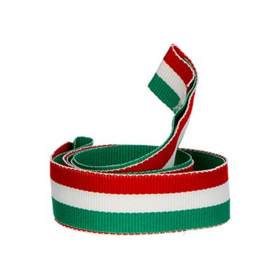 2. Band 20 mm – Grün – Weiß – Rot