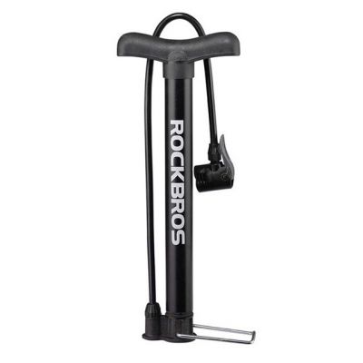 Rockbros A320 Standfahrradpumpe - Schwarz