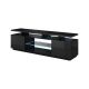 EVA TV-Schrank 180x40x52 schwarz/glänzend schwarz