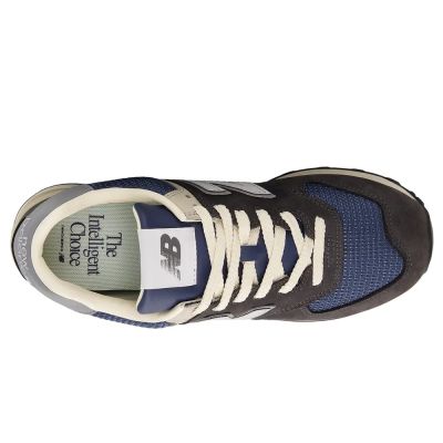 6. New Balance U574 schwarze Lifestyle Unisex-Sneaker (U574SGG)