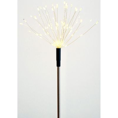 56. Solarlampe Löwenzahnbaum Feuerwerk 80cm 90 LED
