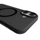 6. Puro Daylight Magsafe-kompatible Silikonhülle für iPhone 17 – durchscheinendes Schwarz