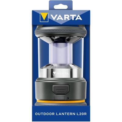 7. Varta L20R LED-Laterne Schwarz