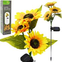 Solarlampe Sonnenblumen 70 cm