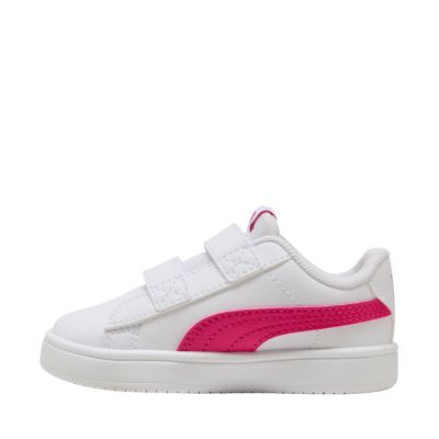 5. Puma Rickie Classic V Inf Kinderschuhe Weiß und Rosa 394254 24