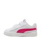 5. Puma Rickie Classic V Inf Kinderschuhe Weiß und Rosa 394254 24