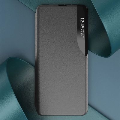 11. Eco Leather View Case elegante Hülle mit Flip Cover und Standfunktion Xiaomi Redmi Note 11 Pro+ 5G (China) / 11 Pro 5G (China) / Mi11i HyperCharge / Poco X4 NFC 5G schwarz